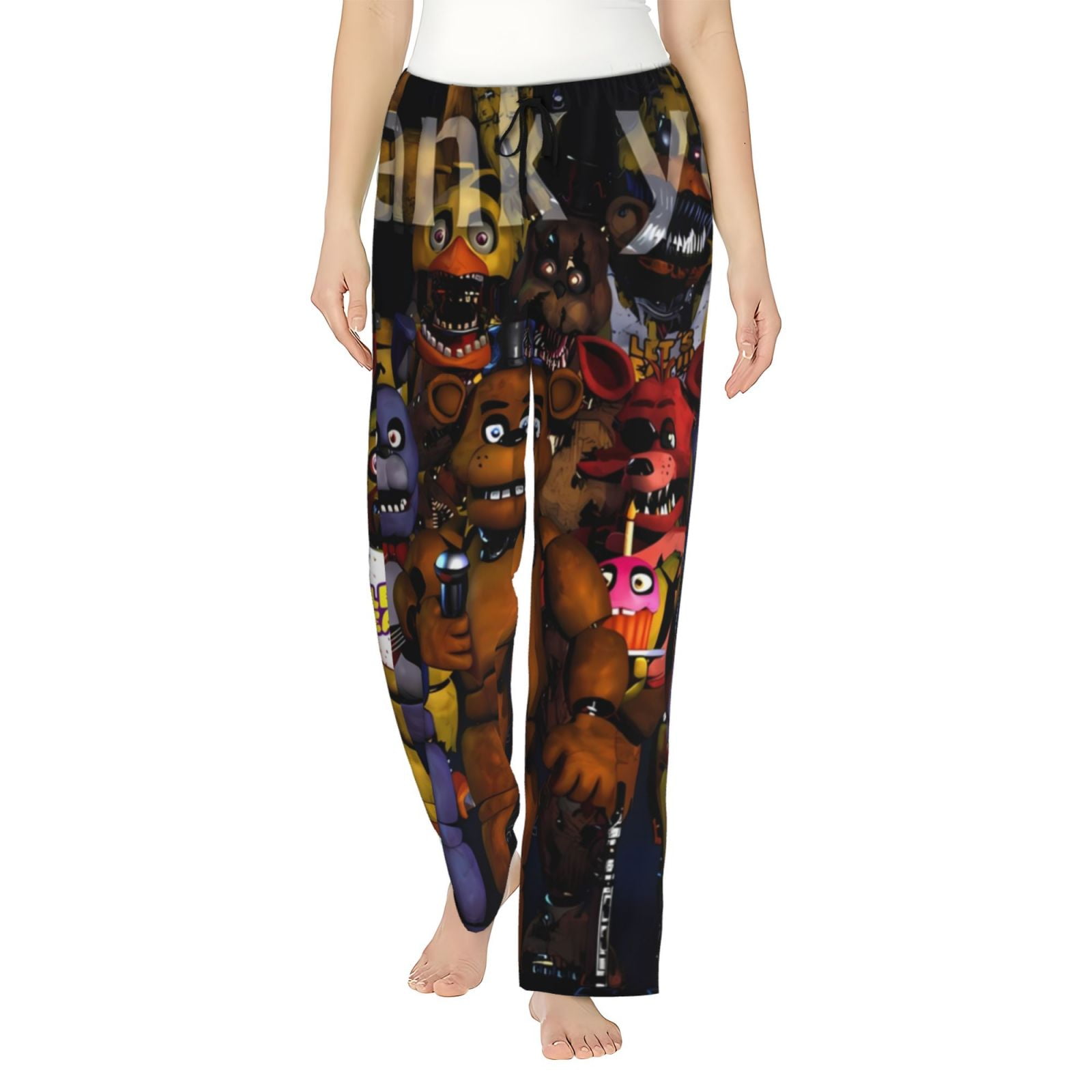 Gokiu Five Nights At Freddy'S Womens Pajama Pants Lounge Pants Women ...
