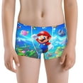 thumbnail image 1 of Gokiu Mario Boys' and Toddler Underwear Comfort Flex Waistband Boxer Briefs, 1 of 8
