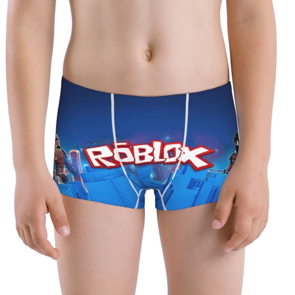 Gokiu Roblox Boys' and Toddler Underwear Comfort Flex Waistband Boxer Briefs
