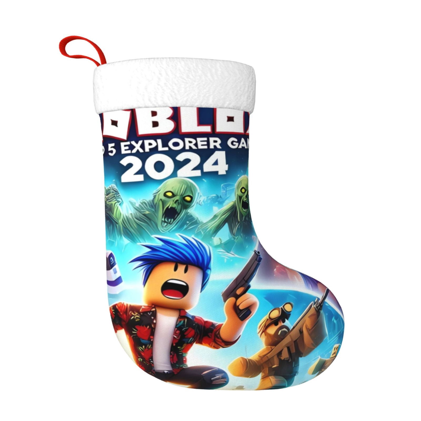 Roblox Christmas Stocking Gokiu Roblox Christmas Stockings 17 7 Large Plush Xmas Stocking Kids Christmas Hanging Decorations Family Christmas Decorations Gifts Be509efd 8513 442f 80d7 