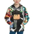 Gokiu Roblox Kid Hoodies Boys Sweatshirts Girls Pullover with Pocket ...