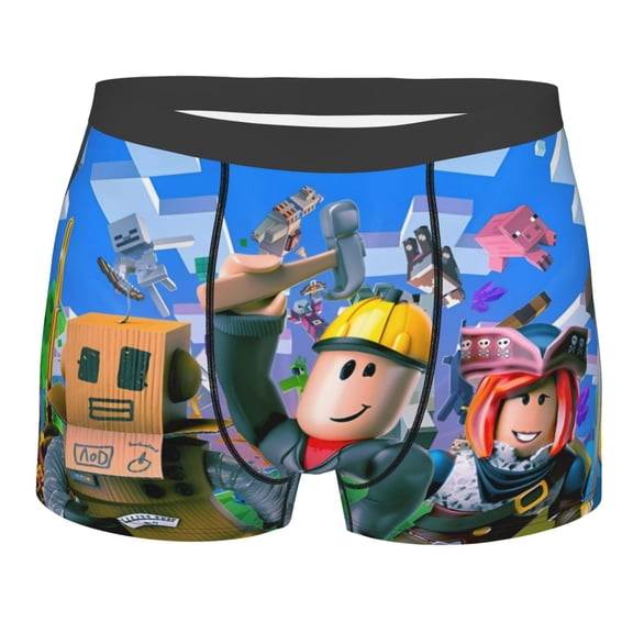 Gokiu Roblox Mens Underwear Moisture Wicking Boxer Briefs Ultimate Essential