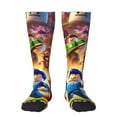 thumbnail image 1 of Gokiu Roblox Womens Athletic Knee High Socks Outdoor Sport Socks Casual Tube Socks, 1 of 7
