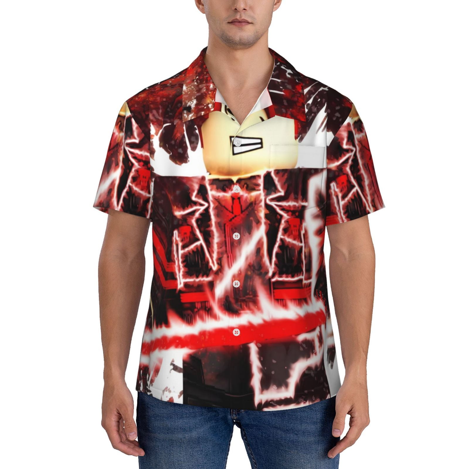 Gokiu Roblox For Hawaiian Shirt For Men Casual Button Down Beach Shirt Gokiu Roblox For Hawaiian Shirt For Men Casual Button Down Beach Shirt With Pocket 23c1c87f 8121 47c6 94b5 