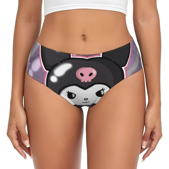 Gokiu Sanrio Womens Underwear Soft Briefs Ladies Breathable Panties Sexy Lingerie