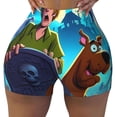 thumbnail image 1 of Gokiu Scooby-Doo Workout Shorts for Women Yoga Biker Shorts High Waisted Contour Gym Buttock Lift Legging, 1 of 7