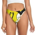 thumbnail image 1 of Gokiu Sml Jeffy Seamless Thongs for Women Underwear Sexy No Show Panties Bikini Undies, 1 of 7