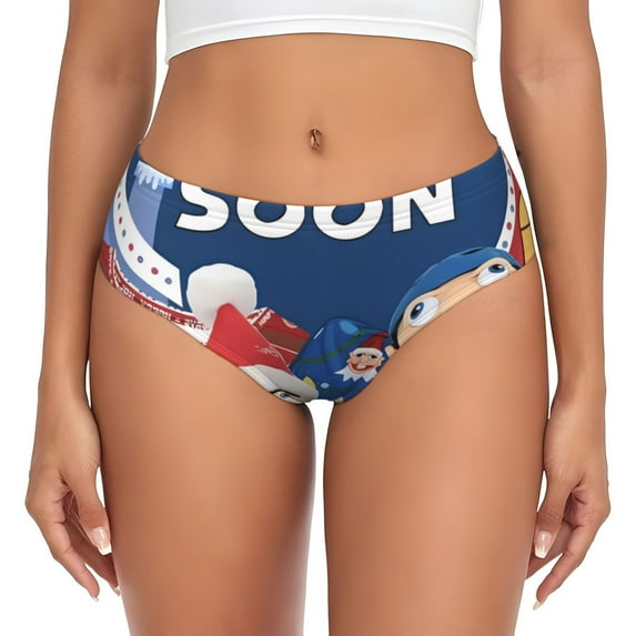 Gokiu Sml Jeffy Womens Underwear Soft Briefs Ladies Breathable Panties Sexy Lingerie