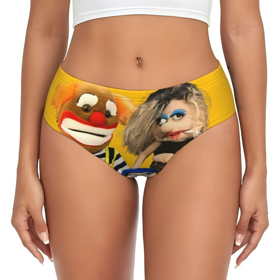 Gokiu Sml Jeffy Womens Underwear Soft Briefs Ladies Breathable Panties Sexy Lingerie