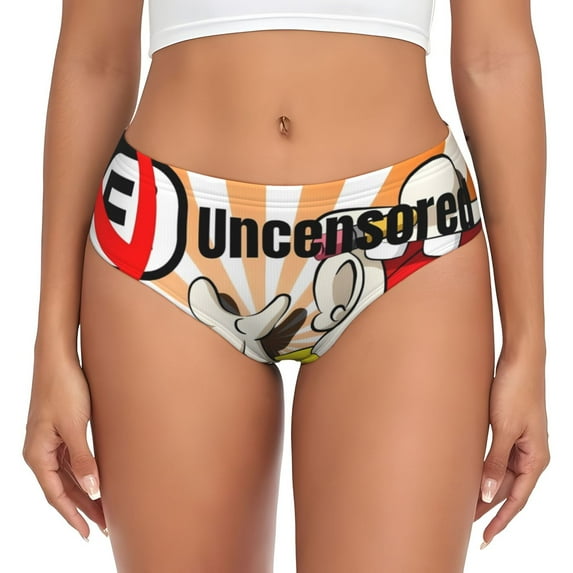 Gokiu Sml Jeffy Womens Underwear Soft Briefs Ladies Breathable Panties Sexy Lingerie