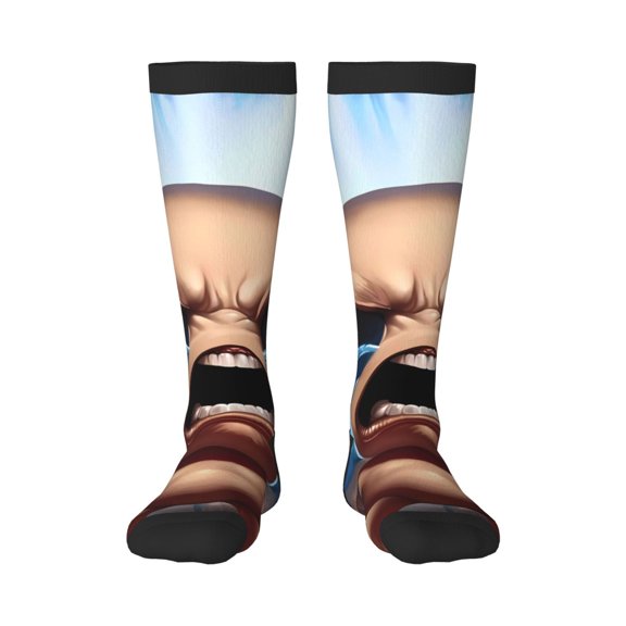 Gokiu The Binding of Isaac Womens Athletic Knee High Socks Outdoor Sport Socks Casual Tube Socks