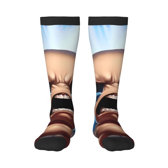 Gokiu The Binding of Isaac Womens Athletic Knee High Socks Outdoor Sport Socks Casual Tube Socks