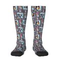 thumbnail image 1 of Gokiu The Nightmare Before Christmas Womens Athletic Knee High Socks Outdoor Sport Socks Casual Tube Socks, 1 of 7