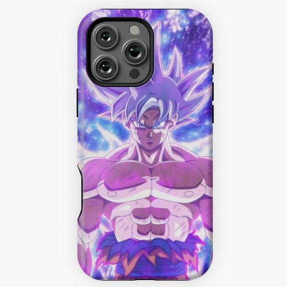 Goku Ultra Instinct Anime Phone Case for iPhone 16 15 14 13 12 11 Pro Max M890504
