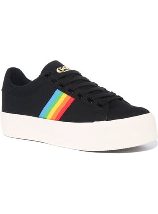 Gola rainbow 2024 stripe sneakers