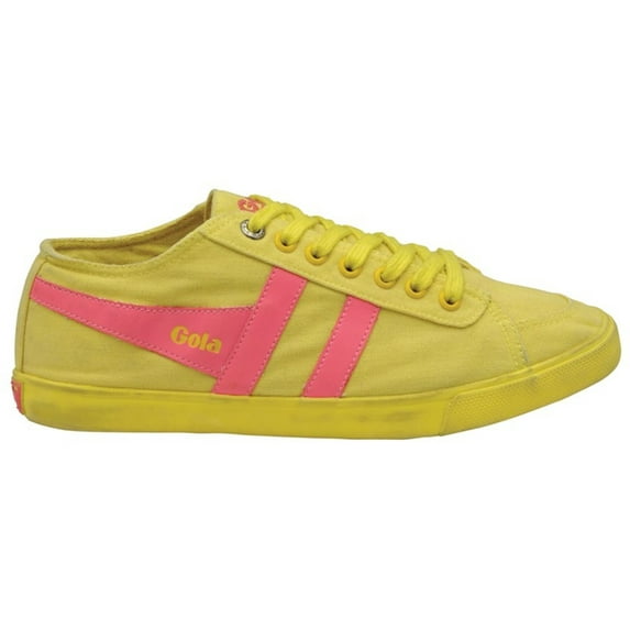 Gola Quota Neon Ladies Canvas Sneakers