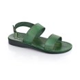 thumbnail image 1 of Golan - Leather Slingback Flat Sandal - Womens Sandals, 1 of 2