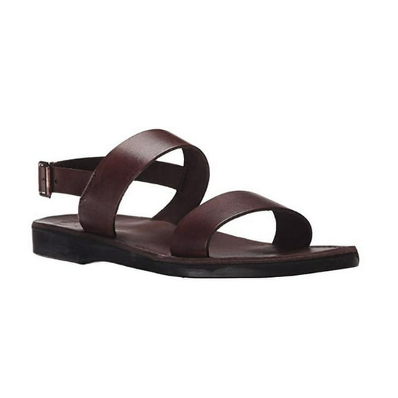 Golan - Leather Slingback Flat Sandal - Womens Sandals