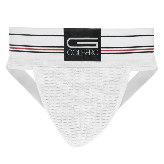 Golberg Arctic White Premium Athletic Supporter - XS to XXL - Sizes Fits Waists from 24" to 58"
