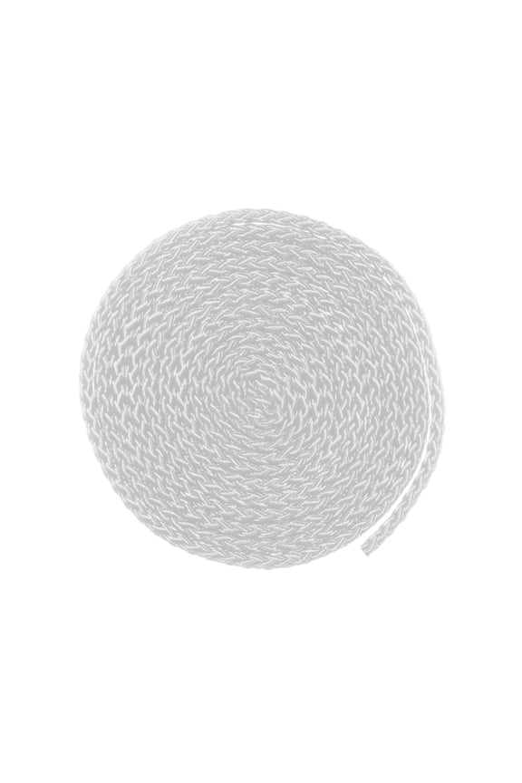 – Diamond Braid Polypropylene All Purpose Flag line (White – 50 FT, 1/4)