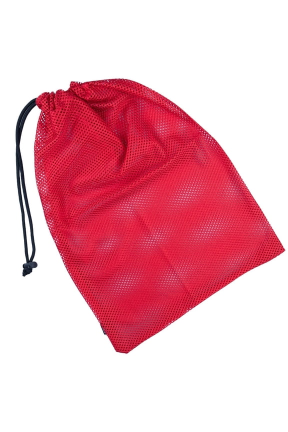 Drawstring Mesh Bag - Small, Medium, or Large - Polyester Ventilated Bag for Sports, Laundry, and More