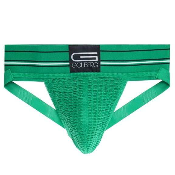Golberg Envy Green Premium Athletic Supporter - XS to XXL - Sizes Fits Waists from 24" to 58"