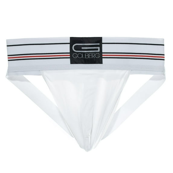 Golberg Men's Athletic Supporter - Contoured Waistband for Comfort - Multiple Sizes and Colors