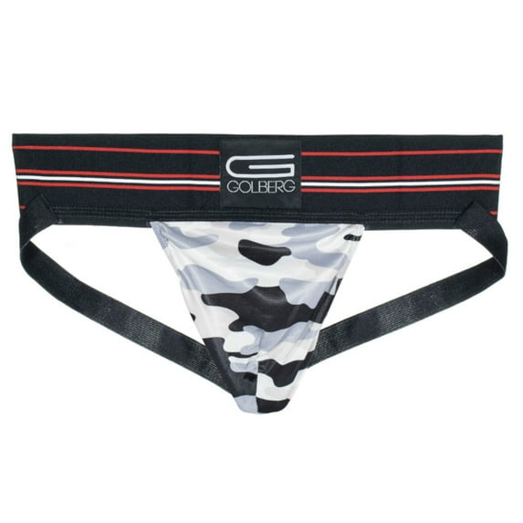 Golberg Men's Athletic Supporter - Contoured Waistband for Comfort - Multiple Sizes and Colors