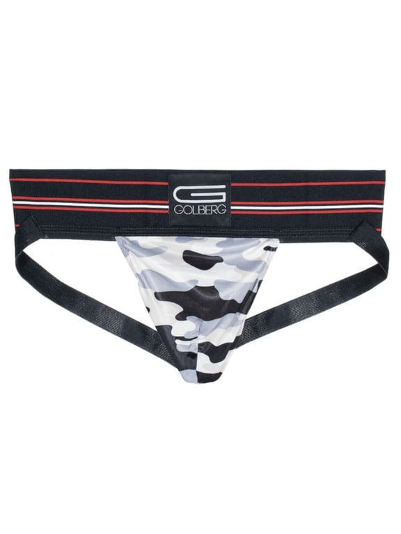 Men's Athletic Supporter - Contoured Waistband for Comfort - Multiple Sizes and Colors