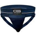 thumbnail image 1 of Golberg Mens Super Soft Athletic Supporters – Choose from 8 Colors and 5 Sizes – Midnight Blue, Small 1 Pack – Without Cup, 1 of 4