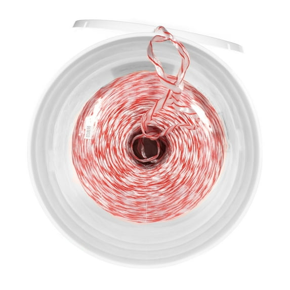 Golberg Poly Pull Line - Polyester Pull Twine with a Reusable Bucket & Lid for Quick Dispensing - 550 Lb Break Strength - Sport Fishing, Conduit Pulling, Power Fishing Systems