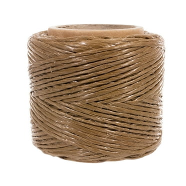 Golberg Polypropylene Value Twine - 200 Feet on a Spool - Tan or White - Great for Indoor or Outdoor Uses