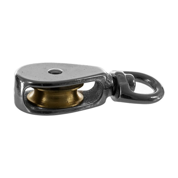 Golberg Single Wheel Pulley - Swivel Base Steel Sheave - Multiple Sizes for You to Pick From