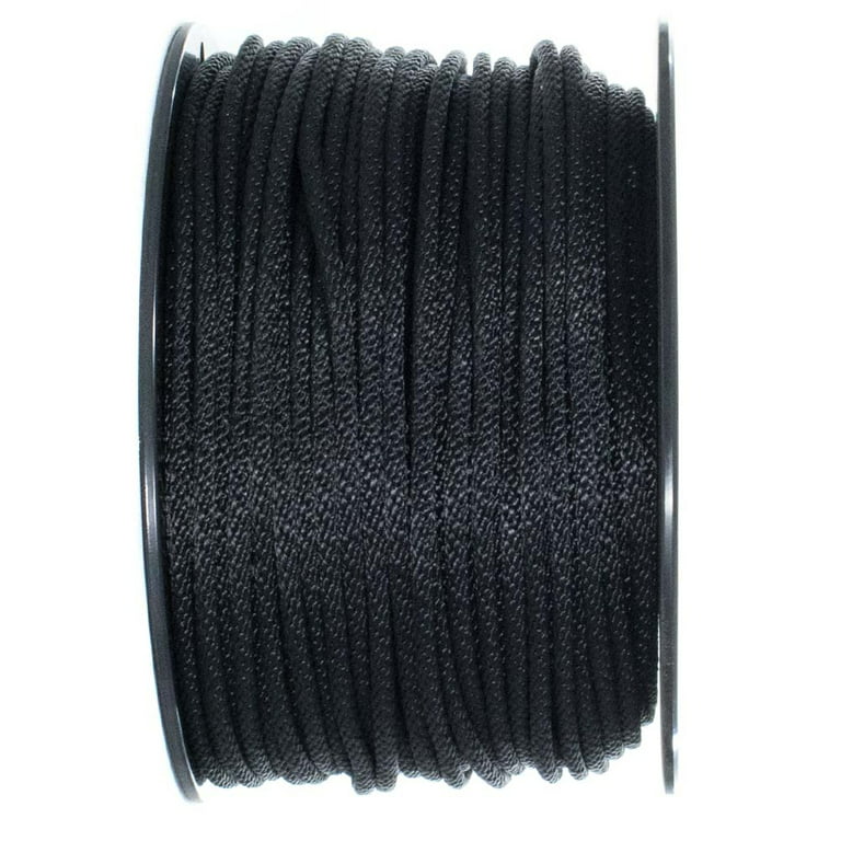 Golberg Solid Braid Black or White Nylon Rope 1/8-inch, 3/16-inch,  1/4-inch, 5/16-inch, 3/8-inch, 1/2-inch - Various Lengths 