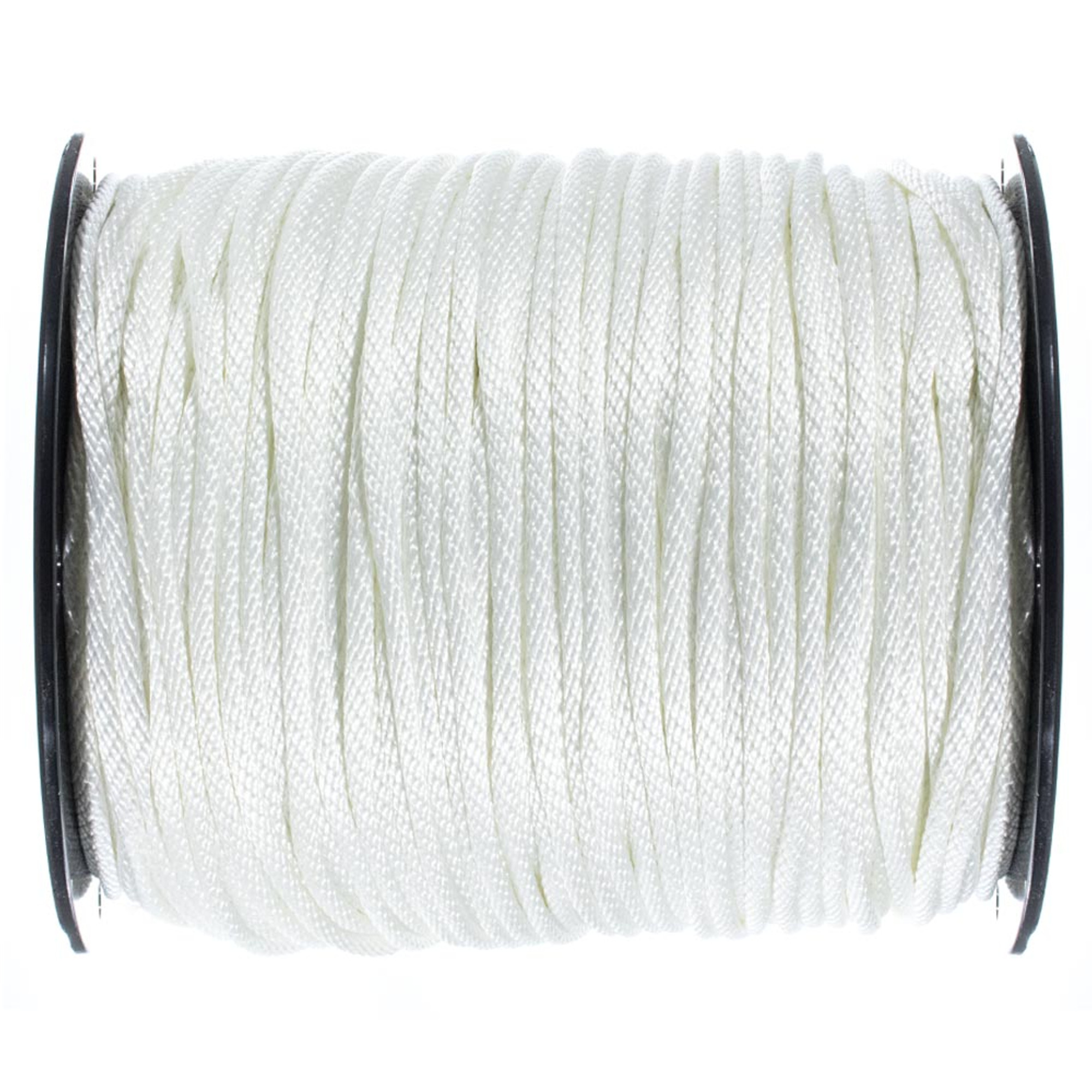 Golberg Solid Braid Black or White Nylon Rope 1/8-inch, 3/16-inch, 1/4-inch, 5/16-inch, 3/8-inch, 1/2-inch - Various Lengths - image 1 of 4
