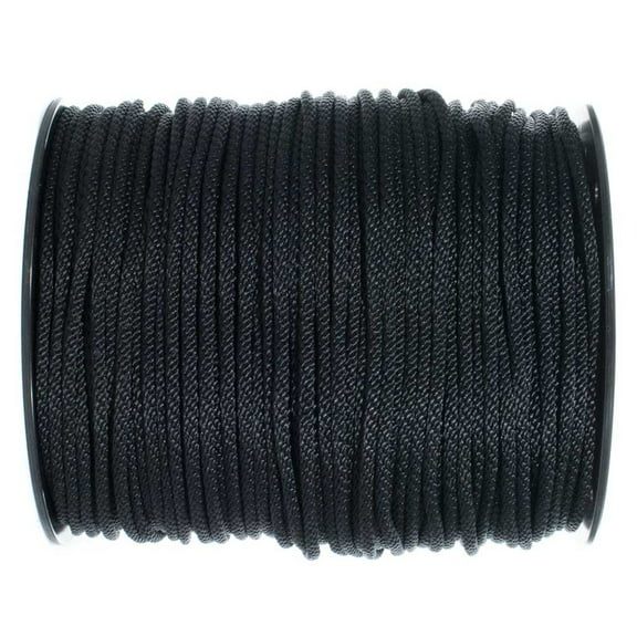 Golberg Solid Braid Black or White Nylon Rope 1/8-inch, 3/16-inch, 1/4-inch, 5/16-inch, 3/8-inch, 1/2-inch - Various Lengths