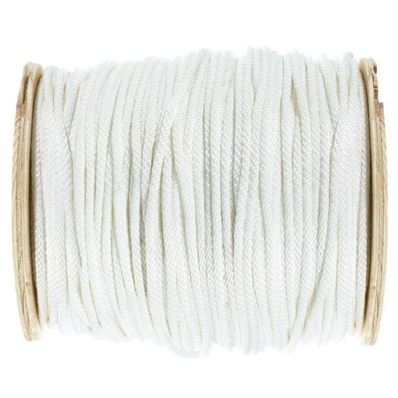 Golberg Solid Braid Black or White Nylon Rope 1/8-inch, 3/16-inch, 1/4-inch, 5/16-inch, 3/8-inch, 1/2-inch - Various Lengths