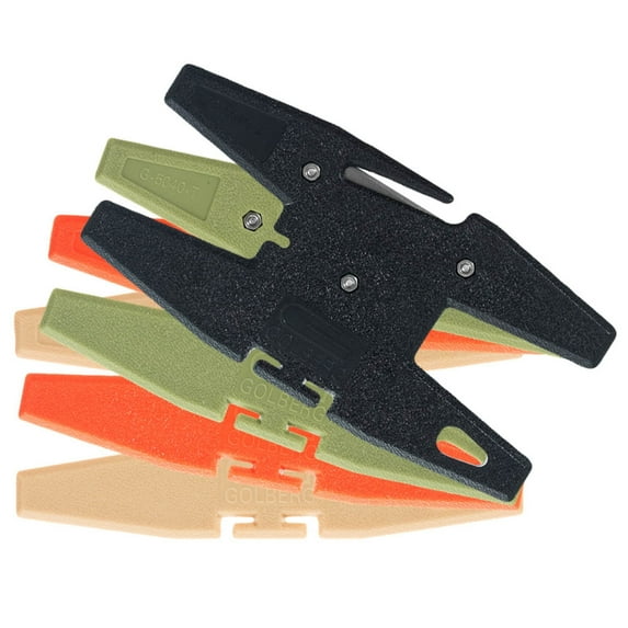 Golberg Spool Tool Winders For 550 to 750 paracord - Various Color Options - USA Made Survival Tool - Perfect for Camping, Hiking, and Crafting