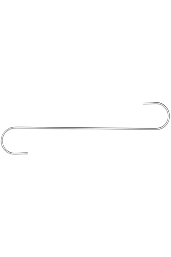 Stainless Steel 12 Inch S Shaped Hook - Multiple Packs for Kitchen and Workspace Organization