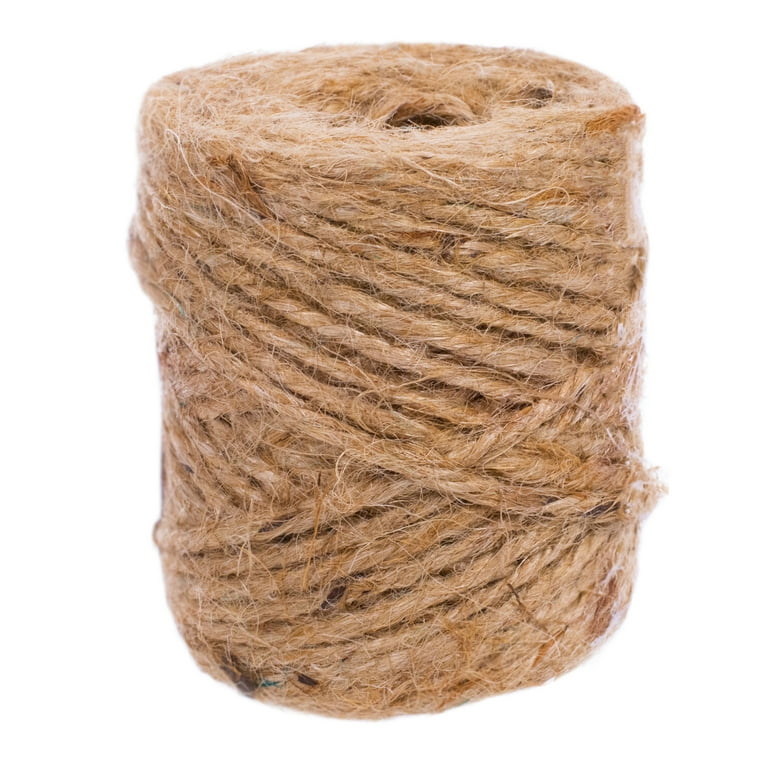 ZEONHAK 1/2 Inch Burlap Jute Twine Rope, Extra Thick Twisted Manila Hemp  Rope In Brown Tone, 100 Feet Long 