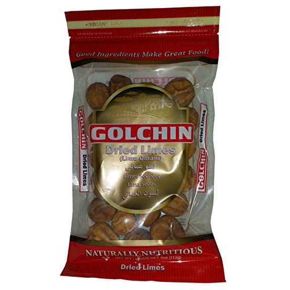 Golchin Dried Lime Amani, 4 Oz (Limo Amani)