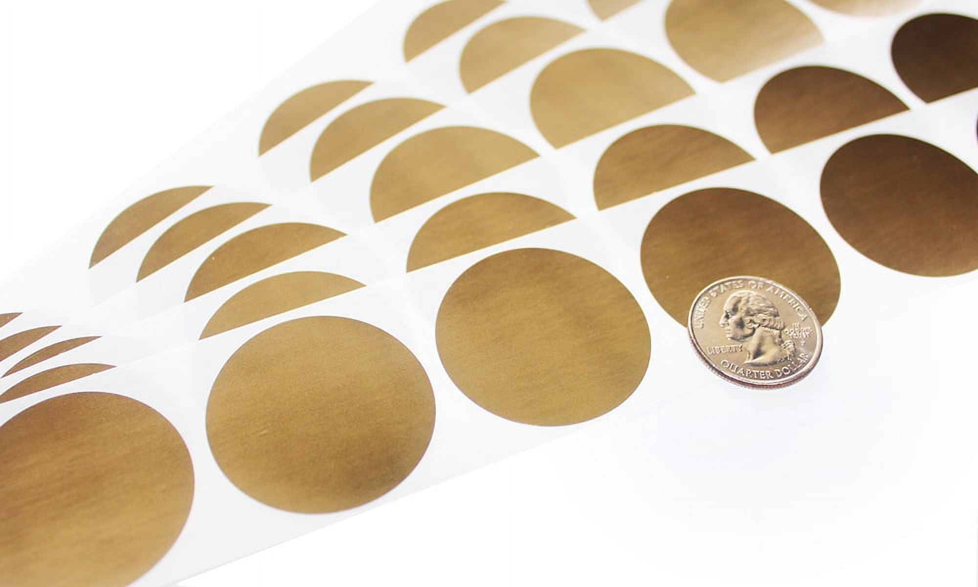 1.5 Inch Round Scratch Off Silver Labels