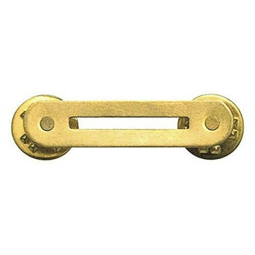 Gold - 1 Ribbon Pin-On Mount - Brass