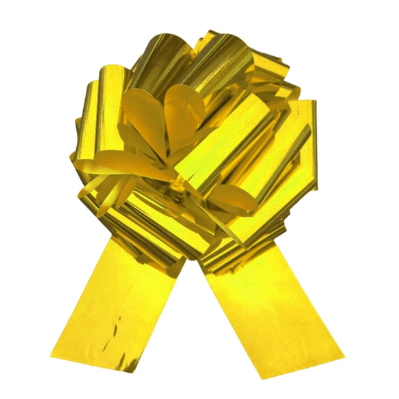 Gold 12 Inch Decorative Hand Pull Party Popper, Large Festive Pull String Confetti Popper For Celebrations And Events