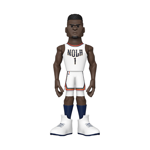 Gold 12" NBA: Pelicans - Zion Williamson (Home Uniform) with Chase (Walmart Exclusive)