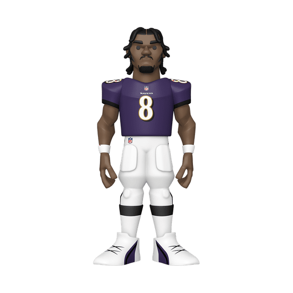Gold 12" NFL: Ravens - Lamar Jackson with Chase