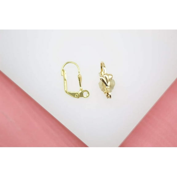 Gold 16mm French Lever Back Hook (XX13)