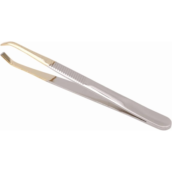 Gold 1pc Eyebrow Tweezer Set for Women, Precision Tweezer for Eyebrows Daily Beauty Tools
