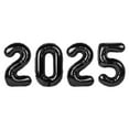 Gold 2025 Balloons New Year 32 Inch Happy New Year Decorations 2025