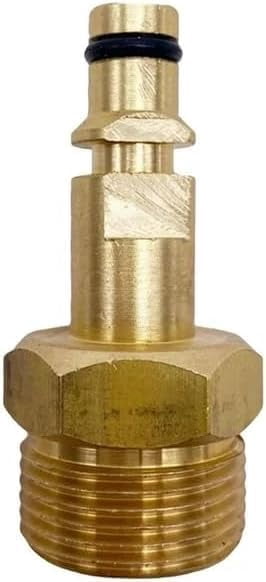 Gold 22 adapter high-pressure water gun hose adapter pressure pipe quick connect conversion fitting, suitable for series high-pressure water guns, high-pressure water gun accessories and accessories